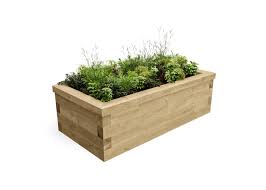 Wooden Garden Raised Bed 1 5 X 0 75 X