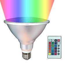 Widely used as decorative lighting, the right choice for led ceiling fan light bulbs or any other indoor led light bulbs. Par38 Led Light Bulb 20w Led Flood Light Outdoor Indoor Dimmable Rgb Color Changing Spotlight With Remote Control Best Buy Canada