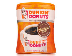 My hope is that someday coffee shops will post their caffeine content the same way many fast food chains now post up all of their calories. Dunkin Donuts Ground Coffee Medium Roast Bulk Boxed