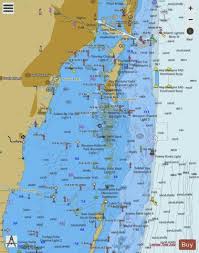 Intracoastal Waterway Miami To Elliott Key Marine Chart