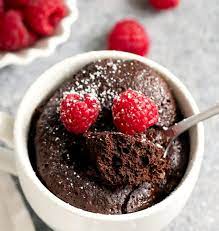 Low Carb Flourless Chocolate Mug Cake gambar png