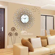 Large Wall Clock Modern Decorative Cool
