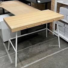 ikea lillasen desk bamboo with drawers