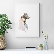 Bear 1 Art Print By Anna Deacon Art