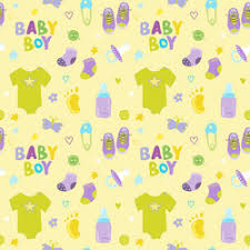 background with baby boy vector images