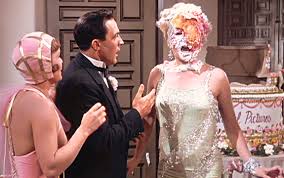 Image result for someone throwing a pie in a cat's face
