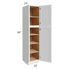 Bayville White 18x84 Wall Pantry Cabinet
