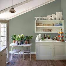 Green Tea Leaf Satin Interior Paint