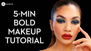5 min bold makeup tutorial beginners