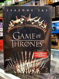 game of thrones seasons 1 2 dvd set