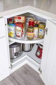 what to put in a lazy susan cabinet