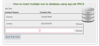 database using asp net mvc