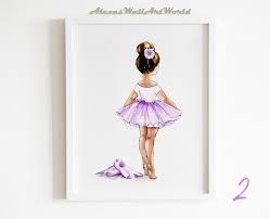 Ballerina Wall Art Ballet R Print