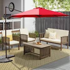 Jeremy Cass 10 Ft Patio Umbrella With