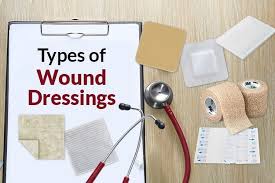 types of wound dressings when to use