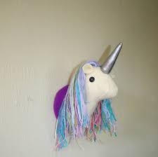 Fabulous The Unicorn Wall Hanging Felt