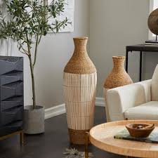 tall floor seagr decorative vase