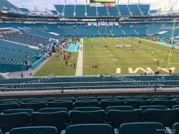 Miami Dolphins Seating Chart View Best Seat 2018