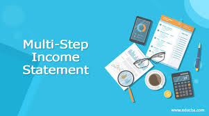 multi step income statement component