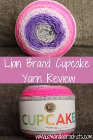 Lion Brand Cupcake Yarn Review Amanda Crochets