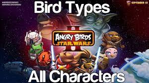 Angry Birds Star Wars 2 - Bird Types All 32 Playable Characters Gameplay