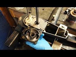 evinrude 40 hp lower unit part 2 water