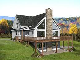 Plan 81532 Hillside House Plan With