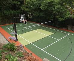 Backyard Basketball Courts Outdoor