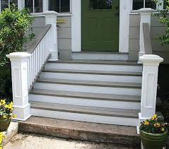 Honestly, i didn't think that a keypad lock would change our use of the front area at all. Railing For Front Door Steps Diy Home Improvement Forum