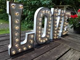 Outdoor Wedding Marquee Light Large