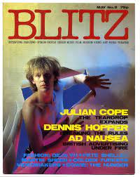 Blitz Magazine No 11 May 1984 Julian Cope Dennis Hopper David Bowie Martin  Sheen Pete ShelleyBuzzco
