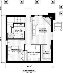The Lookout Cabin Log Home Floor Plan