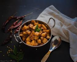 sweet potato fry south indian style dry