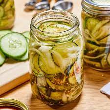 Refrigerator Pickles Recipe Sweet gambar png