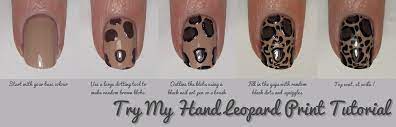 nail art tutorial leopard print how