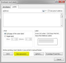 creating a mail merge template for labels