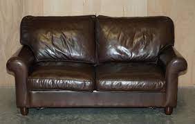 mortimer sofabed in brown leather by