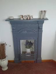 Upcycled Cast Iron Fireplace In My