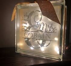 Wedding Gift Centrepiece Lighted Glass