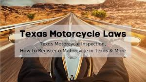 Texas Motorcycle Inspection