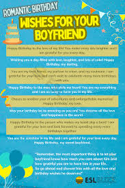 romantic birthday wishes for boyfriend