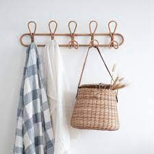 Natural Rattan Wall Hanging Hooks