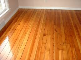refinished 60 year old pine floor