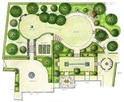Click on the drawing to view or print a larger image. Landscape Garden Plan Dwg