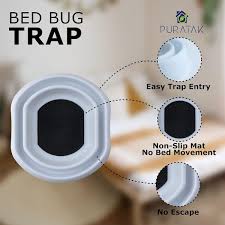 bed bug interceptor traps for bed legs