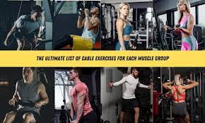 cable machine exercises