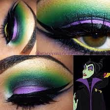 maleficent inspired eye makeup disney