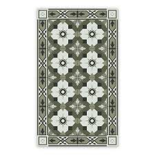 vinyl floor mat for kitchen geometric