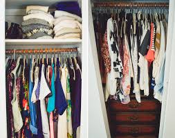organize your clothes in a small e