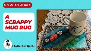 spy mug rug quilt as you go